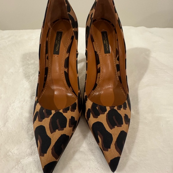 Louis Vuitton Shoes - Louis Vuitton Leopard Pony Hair Heels